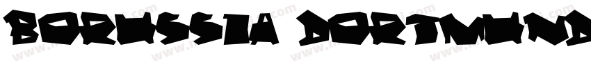 Borussia Dortmund 1516 Regular字体转换